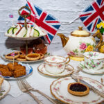 Queen Elizabeth II Platinum jubilee. Marmalade sandwiches and Paddington bear